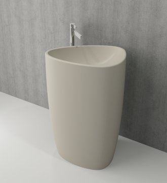 Etna Monoblock Basin 0TH - 86x58x44cm, Matte Jasmine