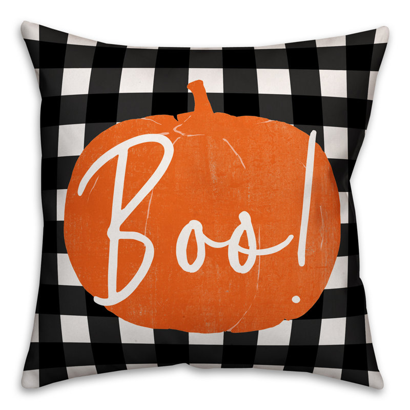 Plaid Throw Pillow