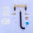 Wall Mounted Bathroom Faucet-116498442