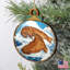 Ornement boule de lions de mer Tidaholm