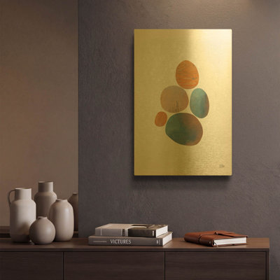 " Collage Stones 2 " by Melissa Averinos Print