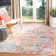 Felty Abstract Gray/Pink Area Rug