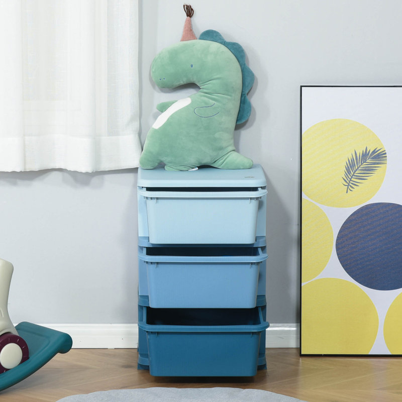 Kids 3 - Drawer Chest, Blue