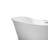 BE 66'' x 34'' Soaking Solid Surface Bathtub-89055021-88888053