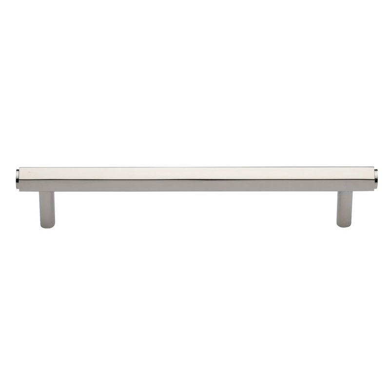 Polished Nickel 10" Modern Solid Brass Cabinet Bar Pull