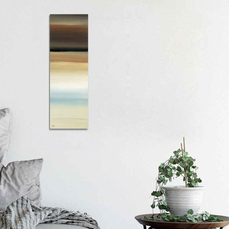 Calm Thoughts Surround II by Lisa Ridgers - Wrapped Canvas Panoramic Painting, 91.44cm H x 30.48cm W x 1.91cm D