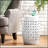 Lilac 12 Inch Accent Side Table, Cylindrical Design For Living Room, Family Room, Or Entryway, Industrial Style, Indoor Outdoor Use-1639652348