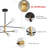 Lopaz 8 - Light LED Sphere Chandelier