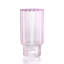 Ensemble de 4 verres cranberry Highball