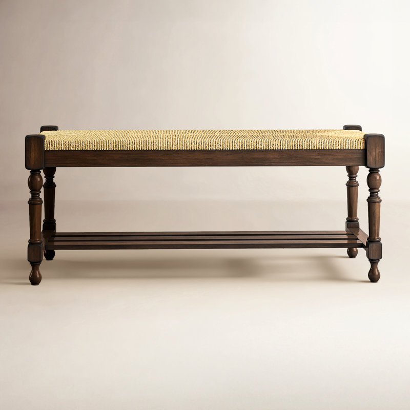 Shaylee Wicker Storage Bench