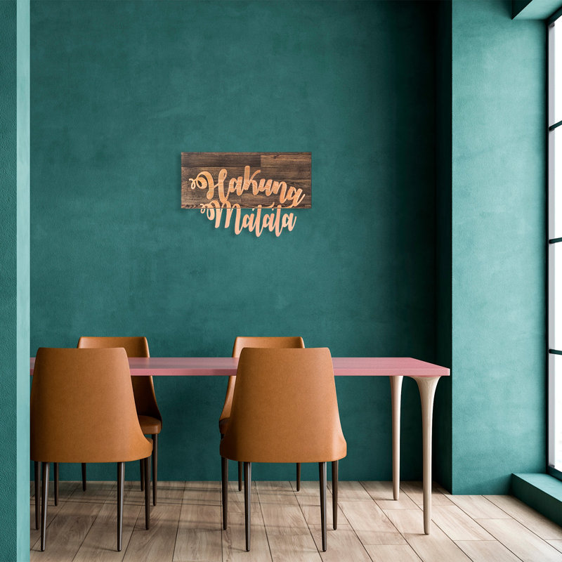 Decorative Wall Décor, Noyer / cuivre