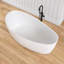 Baignoire de trempage profonde à surface solide 65 po Forma