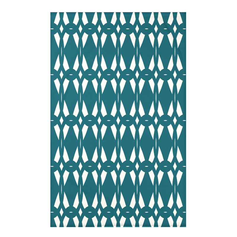 Throw Blanket, 50" H x 60" W x 0.5" D, Teal