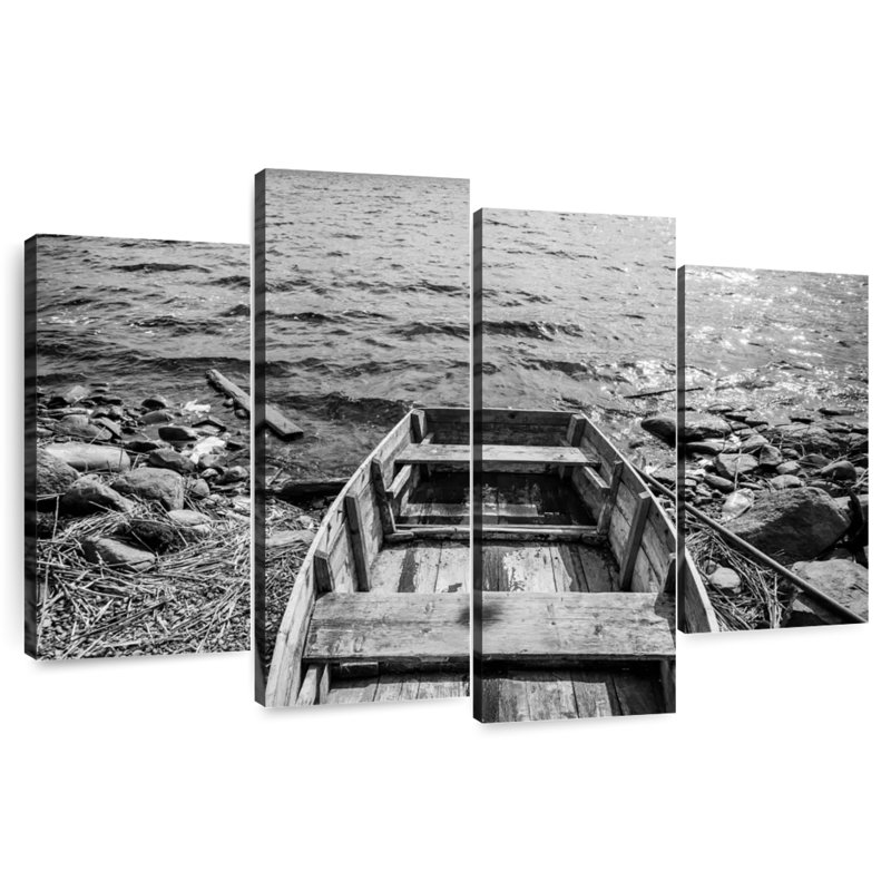 Karelia Lake Boat, 27" H x 43" W