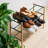 Yamazaki Home Expandable 3-Tiered Space Saving Shoe Rack, Steel,  Holds 12 to 16 Shoes-161169237