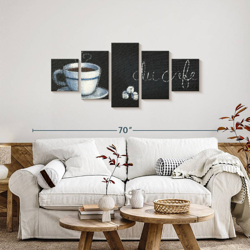 Chalkboard Menu Cafe, 24" H x 55" W