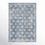 Tapis oriental bleu marine / crème Fifi-519109597