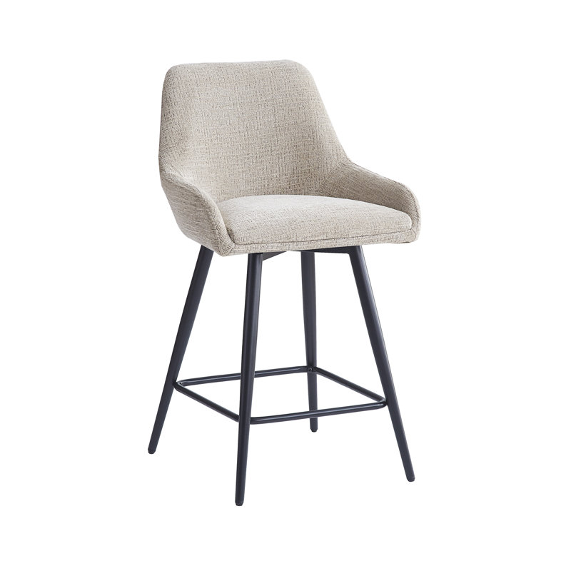 Swivel Counter Stool , Beige