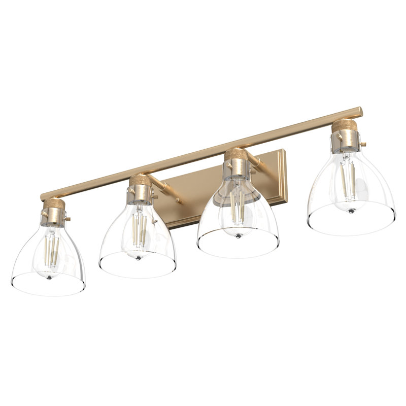 Van Nuys 4 - Light Dimmable Vanity Light, Alturas Gold
