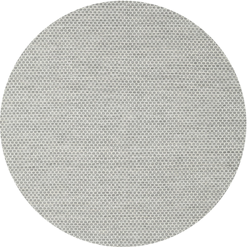 Geometric Indoor Rug, Round 8'0" x 8'0"