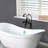 Glory 3 Handle Bathroom Clawfoot Tub Faucet with Diverter-64114614