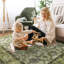 Tapis à motif floral lavable Fillender-106845969