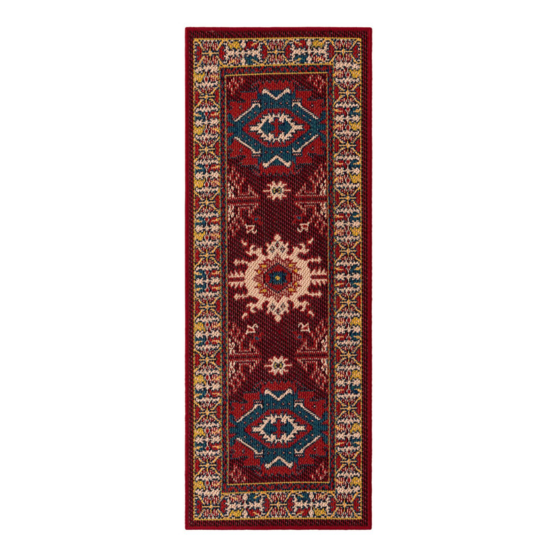 Tapis intérieur / extérieur Loreto Higgin, Tapis de couloir 2 pi x 5 pi 1 po