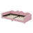  Tamaurice Upholstered Sherpa Fabric Sofabed With Cloud-Shaped Backrest-412919211-412919205