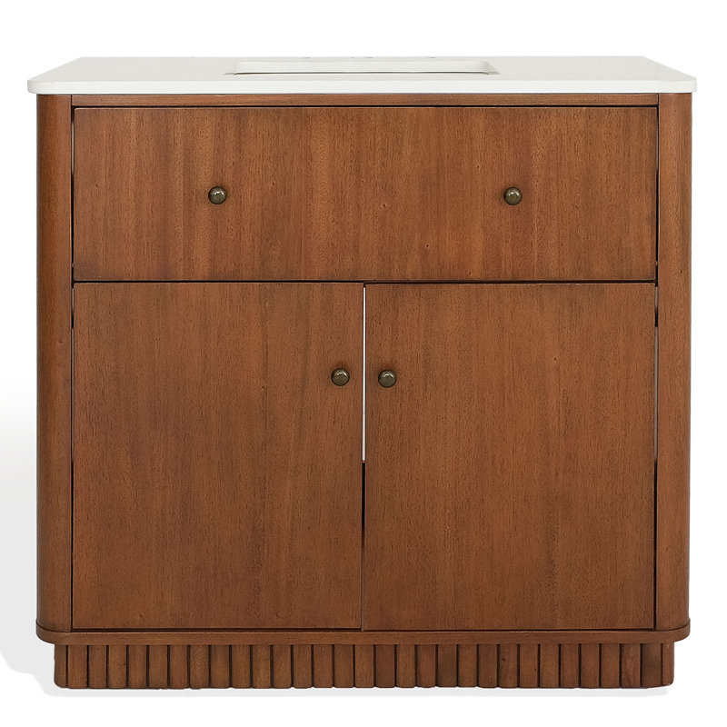 Socle sculpté Stasya, 36"