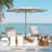 Rebecka Adjustable Pulley Lift Round Umbrella-1302855204