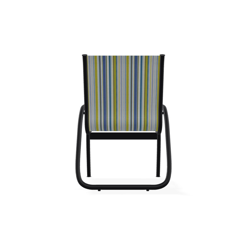 Fauteuil de patio Gardenella, Noir texturé, Littoral