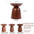 Round Solid Wood Coffee Table -789506145