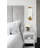 1-light Gold Modern Wall Sconce With Clear Glass Shade