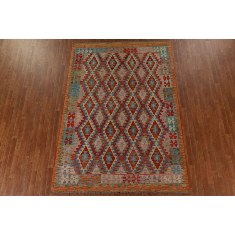 Wool Geometric Rug