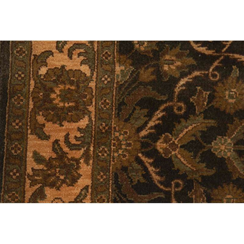 Indo Hand Woven Wool Oriental Area Rug