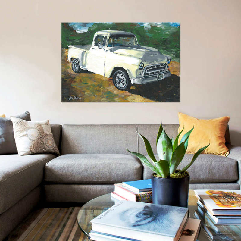 «55 Chevy Truck», impression sur toile, H 18 po x l 26 po x P 1,5 po, Toile tendue