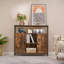 Buffet, armoire de cuisine avec tablettes réglables-511114573