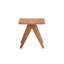 Natural Finish Accent Table