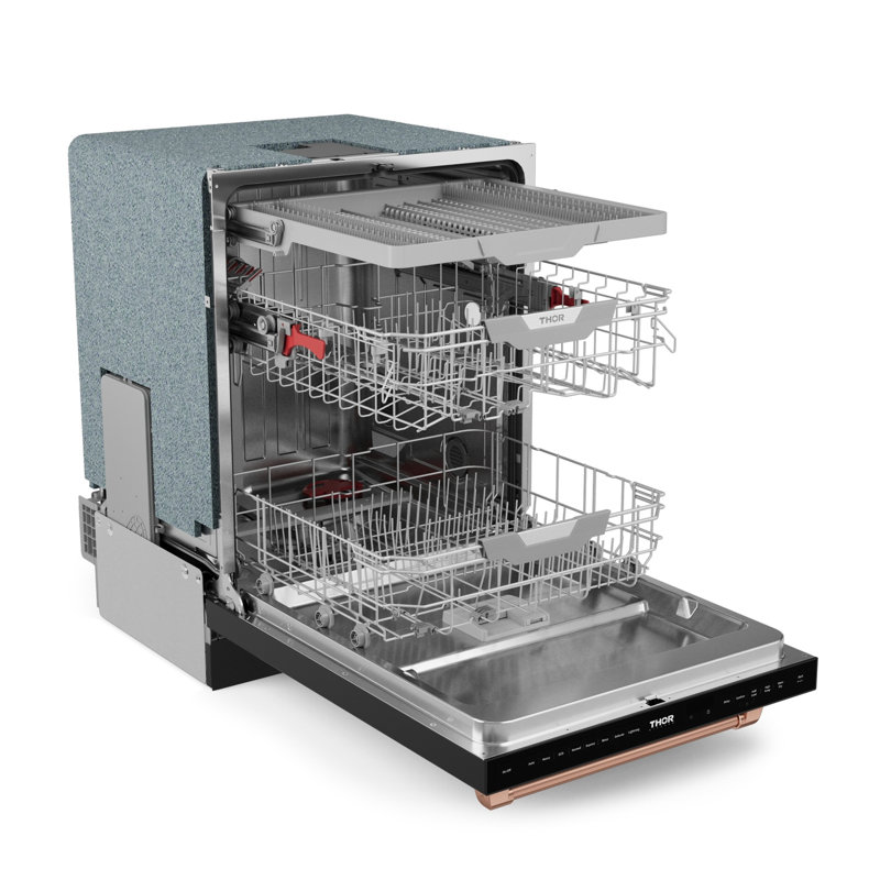 Lave-vaisselle Gordon Ramsay par THOR Kitchen, 24 po, noir / or rose, Or rose, Noir
