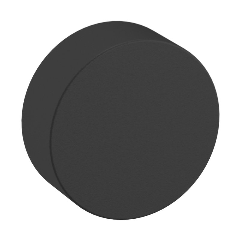 4405 Contemporary Knob, 1.5", Satin Black