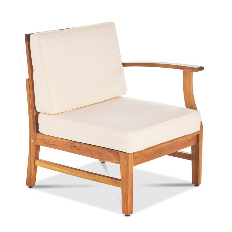 Patio Right Armchair, Cream, Cream