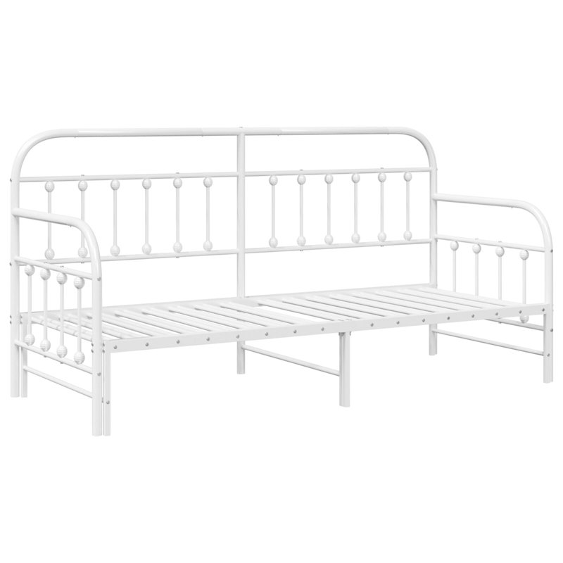 Daybed Frame Steel, Small Single (2'6), White