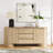 Duval 71" Rounded Sideboard Storage Cabinet-104318306