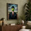 Man with Apple Head Surrealism - Wrapped Canvas-1370399809-1370399812