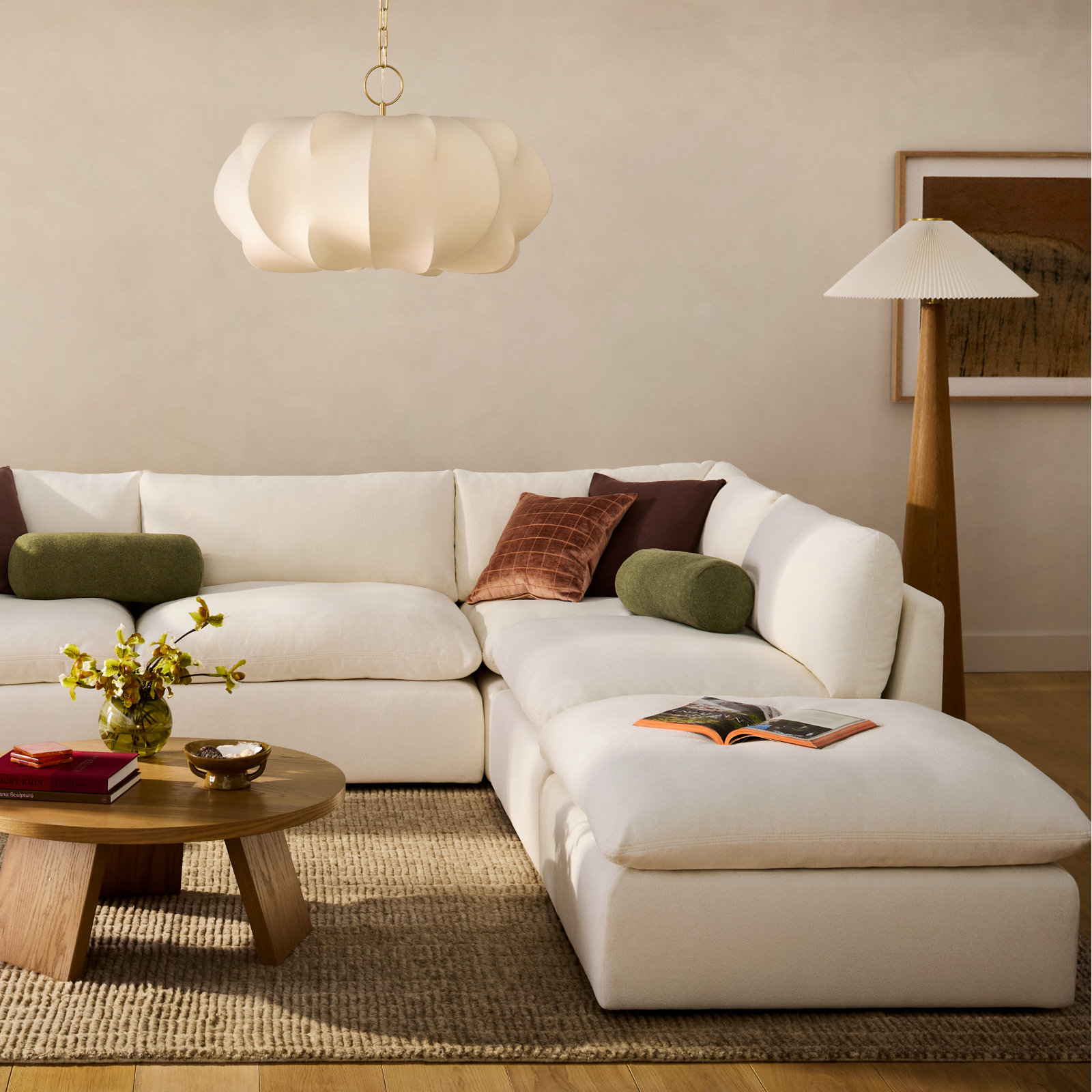 Keilah Single Light Pendant, 25 W, 79.75" H x 36" W x 36" D