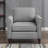 Charlton Home® Modern Micro-fabric Single Sofa With Wooden Frame, Small Upholstered Armchair For Living Room Apartment Office Bedroom-1055482838