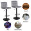 Clinger Height Adjustable Swivel Bar Stool-1455315080