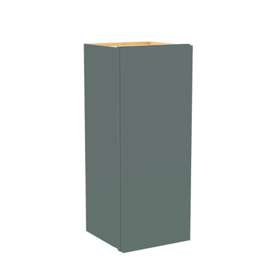 Gallery Express Haven Plywood Assembled 9 in W X 12 in D X 30 in H Wall Kitchen Cabinet with Shelves Left in Meadow