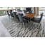 Contemporary Hand Knotted Wool Abstract Area Rug-2026633472