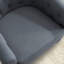 Fauteuil d'appoint rembourré capitonné en lin souple et moderne de 28 po de large Jarissa-725398390